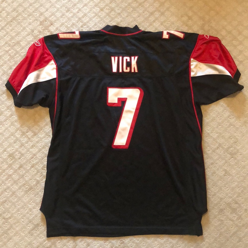 ⚫️🔴⚪️ Michael Vick Reebok Atlanta Falcons Jersey